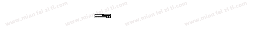 Technology Regular字体转换